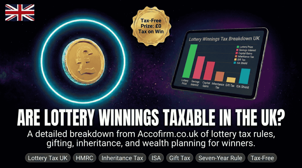 paying tax on lottery winnings UK