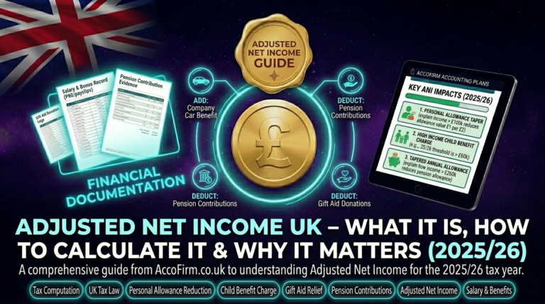 Adjusted Net Income UK – What It Is, How to Calculate It & Why It Matters (2025/26)