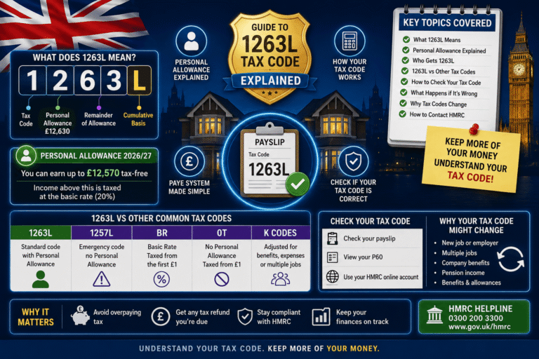 Guide to the 1263L Tax Code: Personal Allowance Explained