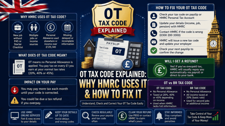 0T Tax Code Explained: Why HMRC Uses It & How to Fix It