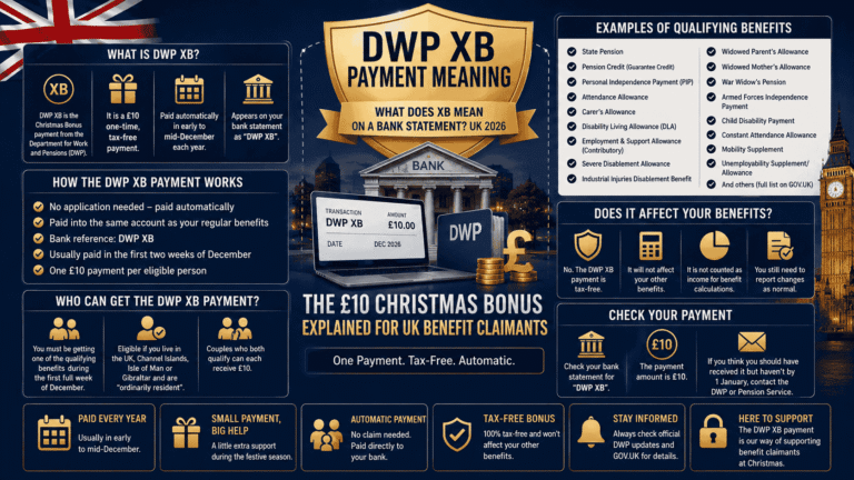 DWP XB Payment Meaning What Does XB Mean on a Bank Statement? UK 2026