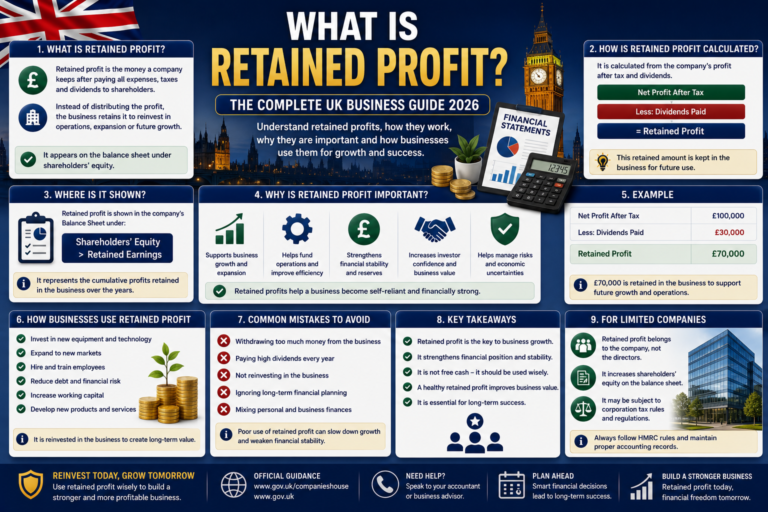 retained profit UK accounting guide