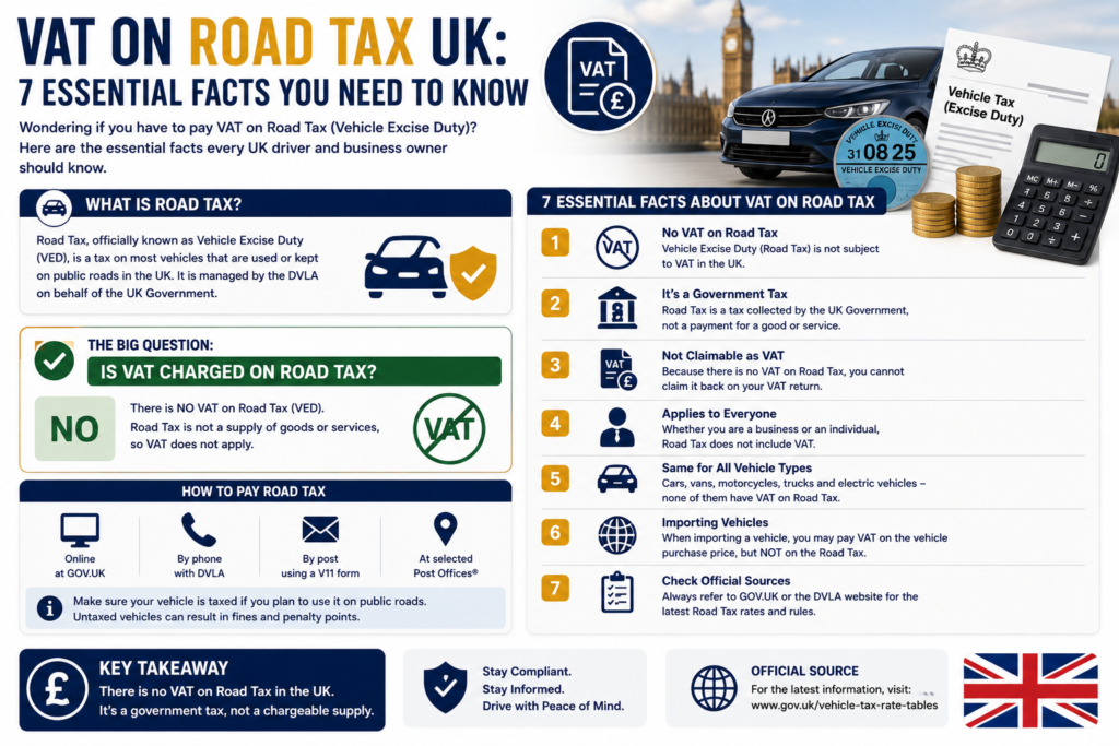 VAT on Road Tax UK – 7 Essential Facts You Need to Know