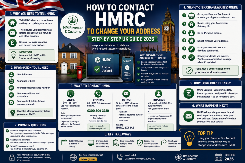 Change HMRC Address