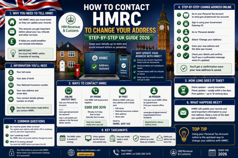 Change HMRC Address